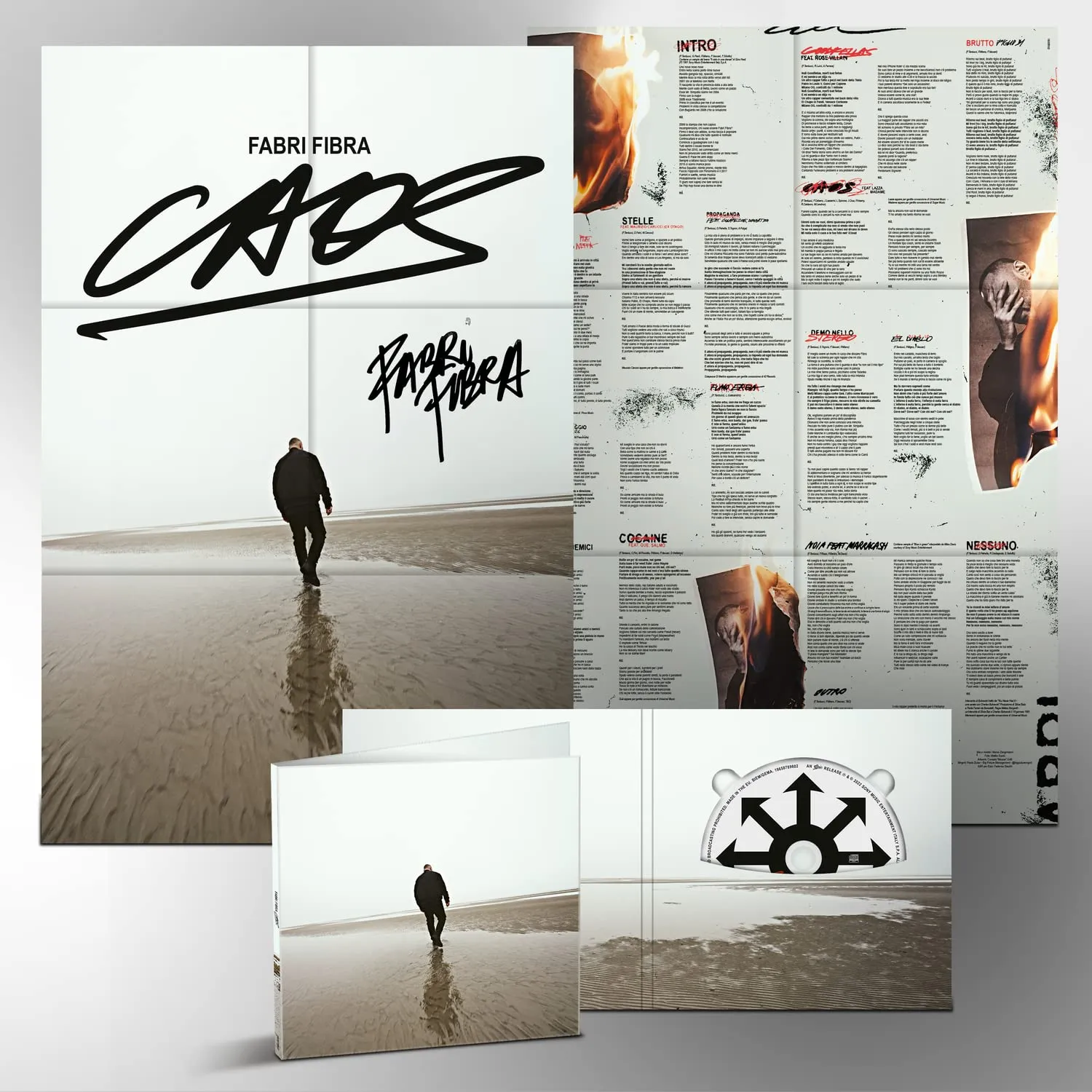 Caos - Cd Jukebox pack limited edition + poster autografato