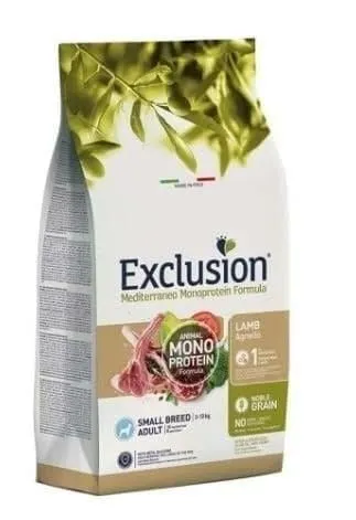 Exclusion adult mediterraneo agnello small 7kg