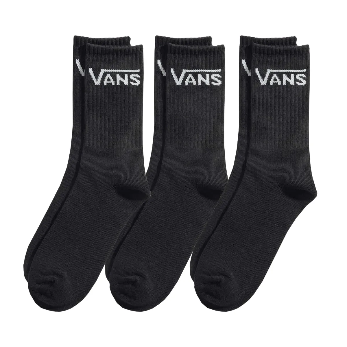 Vans Logo Classic Crew, Nero, S, Nero, S