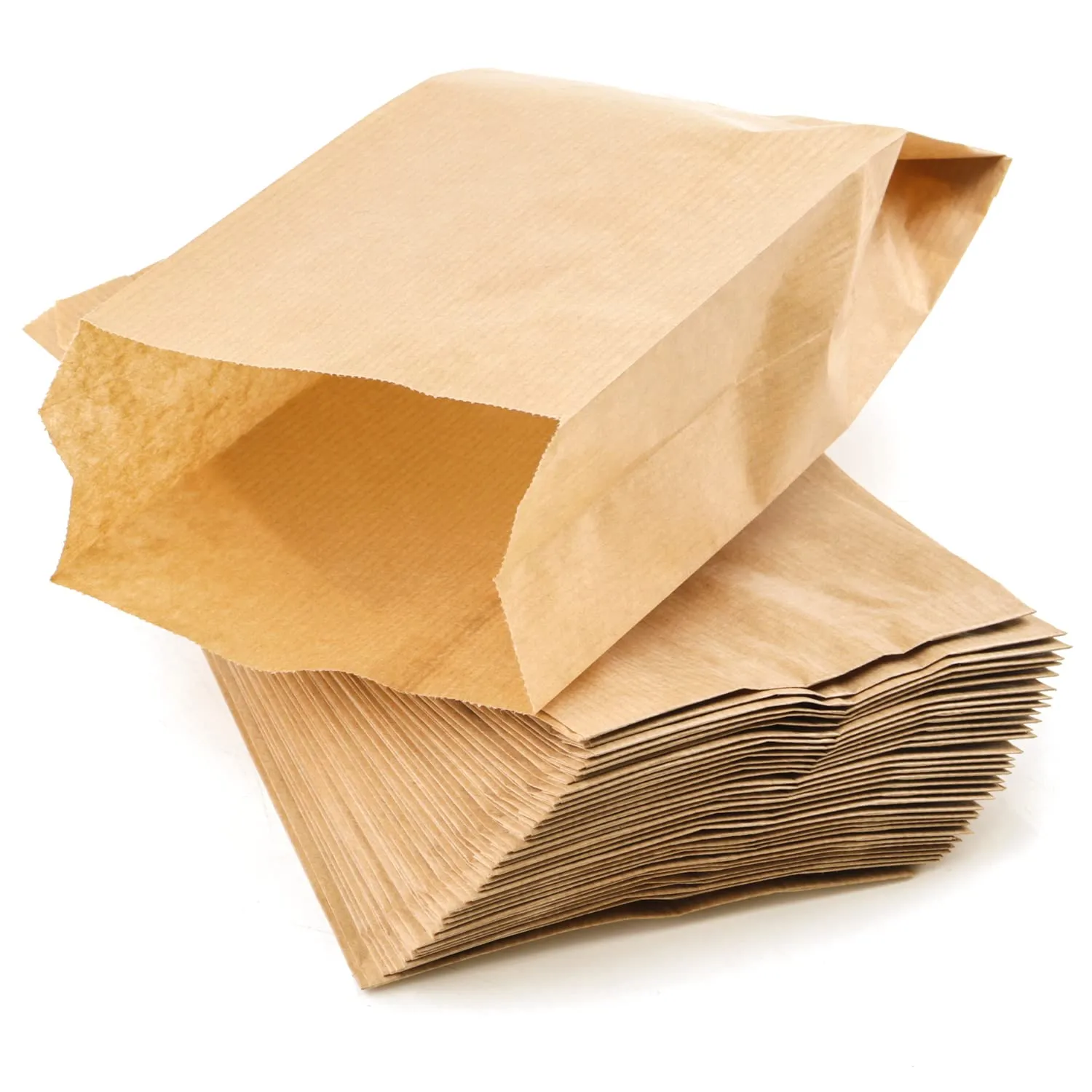 PACKRA - Sacchetto Kraft, sacchetti regalo, sacchetto regalo Kraft, piccoli sacchetti regalo di compleanno, busta vintage, buste regalo di Natale (50 pezzi, 18 x 32 x 6 cm)