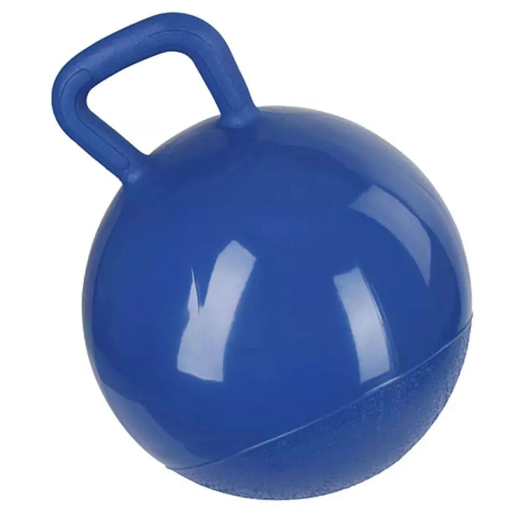 Kerbl 32399 - Pallone da gioco, motivo: cavalli, 25 cm, colore: Blu