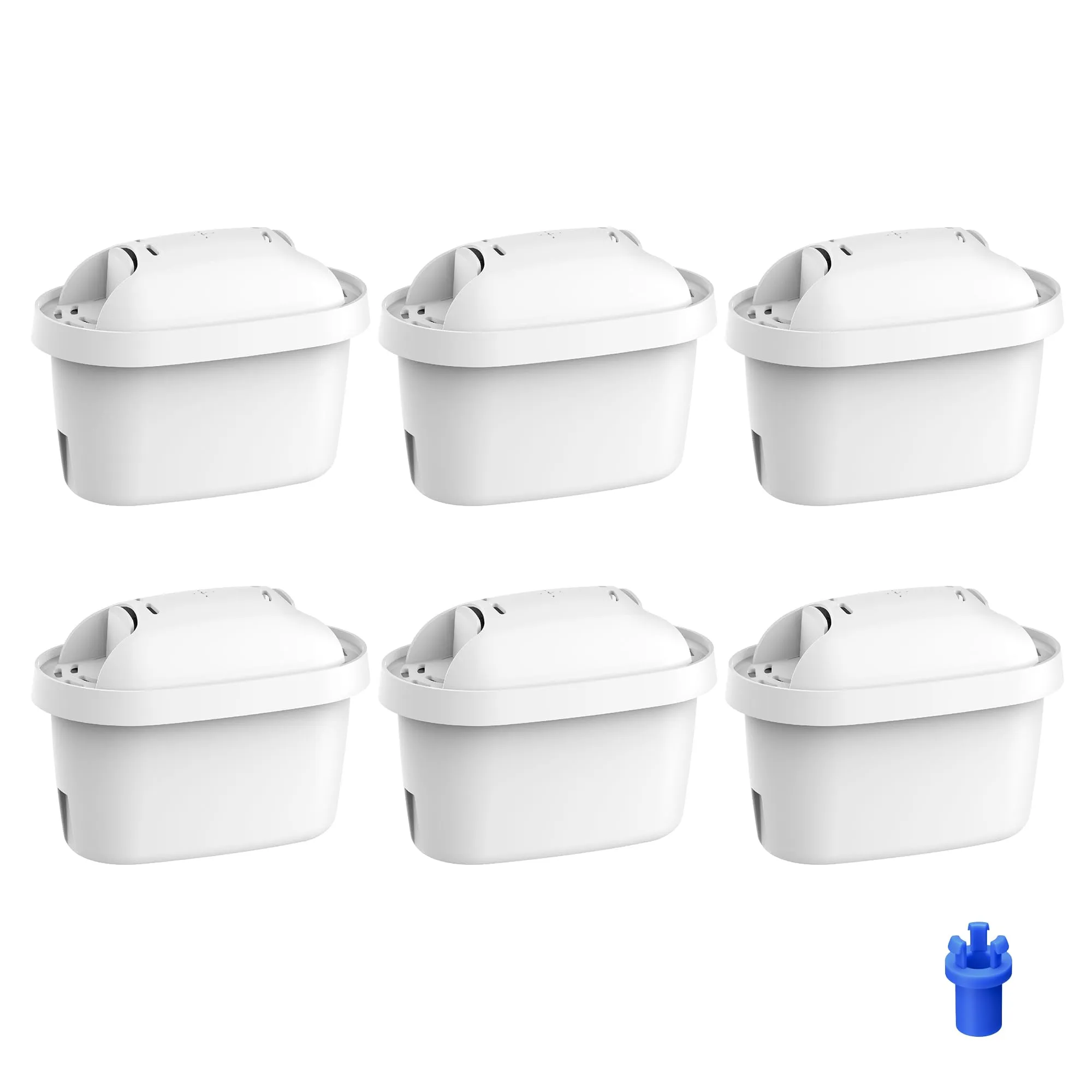 Waterdrop Filtri, Sostituzione per Brita® Maxtra+® Plus, Maxtra Pro® All-in-1 Filtro, Compatibile con Brita® Marella® Caraffa Filtrante, Ridurre PFAS, PFOA/PFOS, TÜV SÜD, NSF Certificata (6)