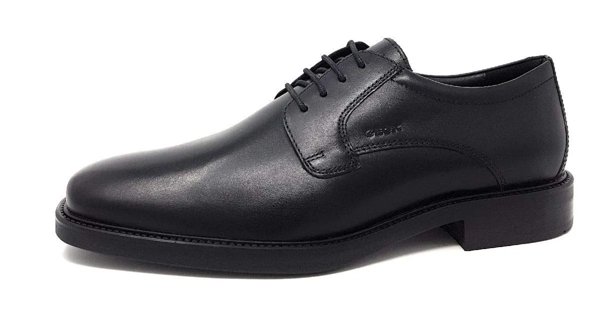 Geox U Brandolf B, Scarpe Uomo, Nero, 41 EU