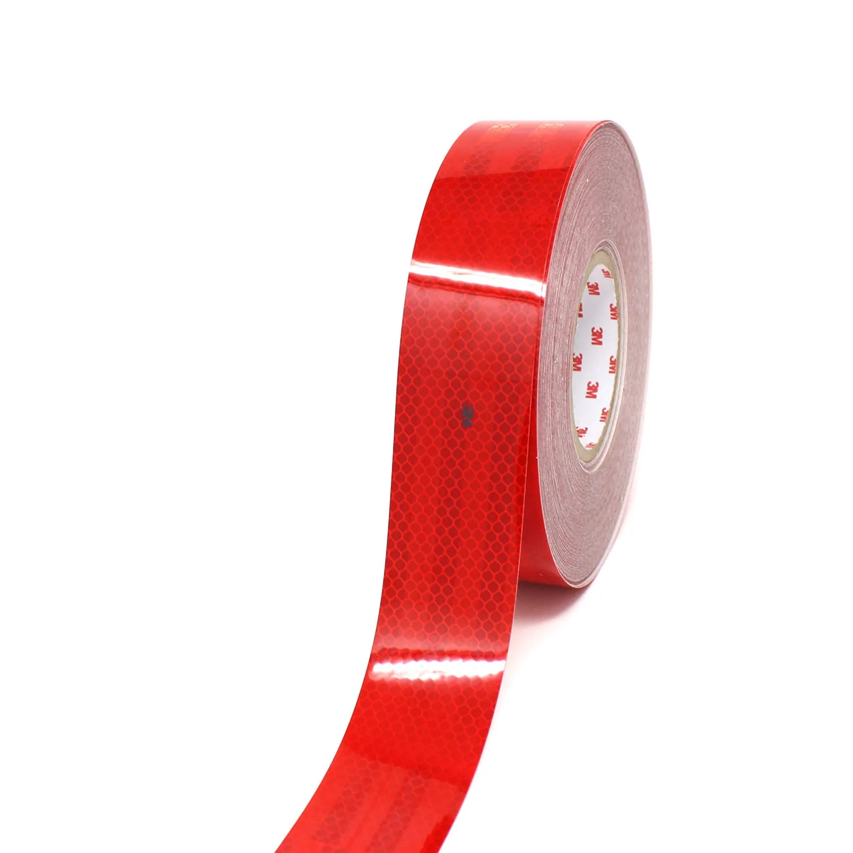 Finest Folia Nastro riflettente Diamond Grade 983 Scotchlite per contrassegnare bordi dei veicoli larghezza 50 mm pellicola adesiva per bordatura (Rosso - 72, 3 m)