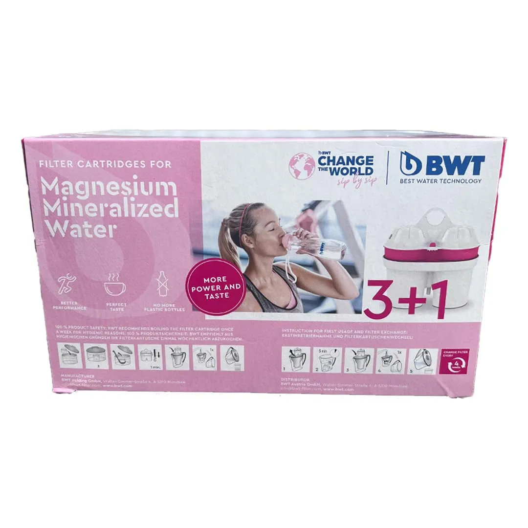 BWT-Filtro con Tecnologia Brevettata al Magnesio Mg2+
