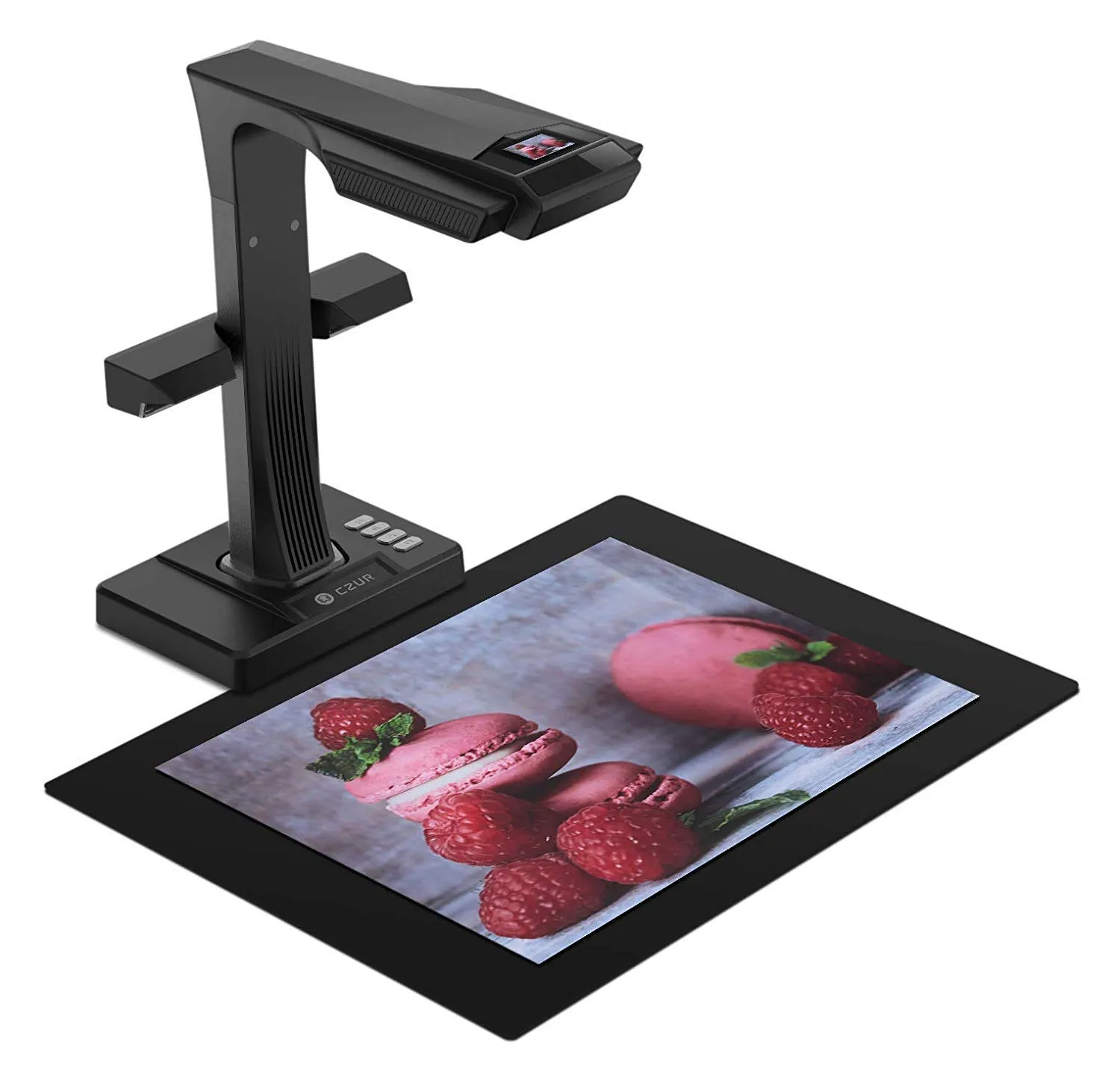 CZUR ET18 Pro Scanner Premium per Libri, Scanner Inteligente per Documento con Funzione OCR, Converte i Documenti in PDF, PDF Ricercabile, Word, Tiff, Excel, 18MP HD Telecamera (18 Megapixel)