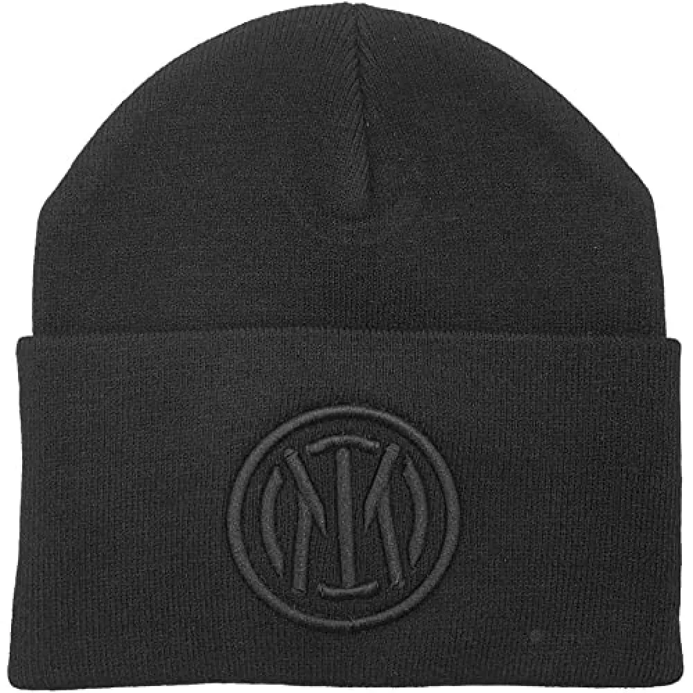 Inter, Cappello Unisex-Adulto, Grigio, S-XL
