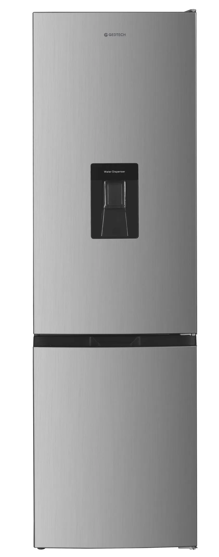 GEDTECH Frigorifero combinato - congelatore basso - GCB262SL Silver - capacità 262L - Classe E