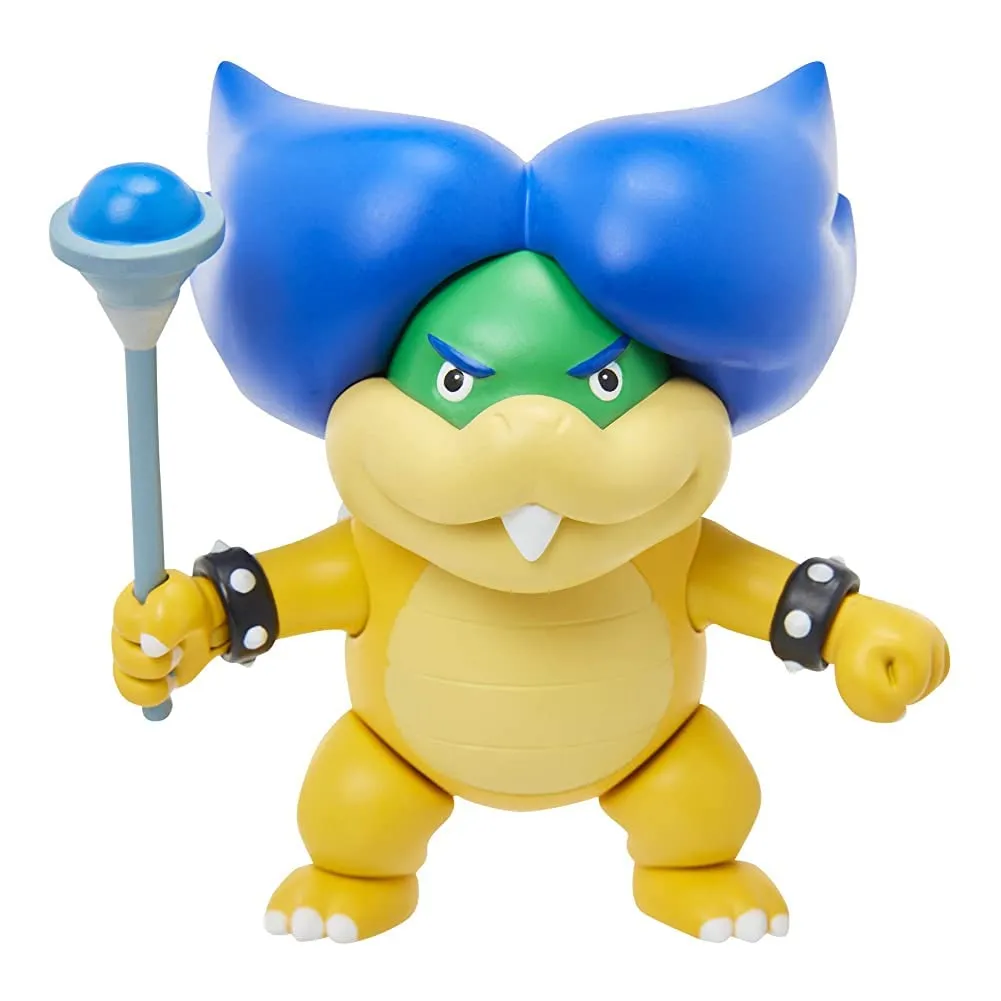Jakks Pacific World of Nintendo Action Figure Ludwig with Magic Wand 8 cm Super