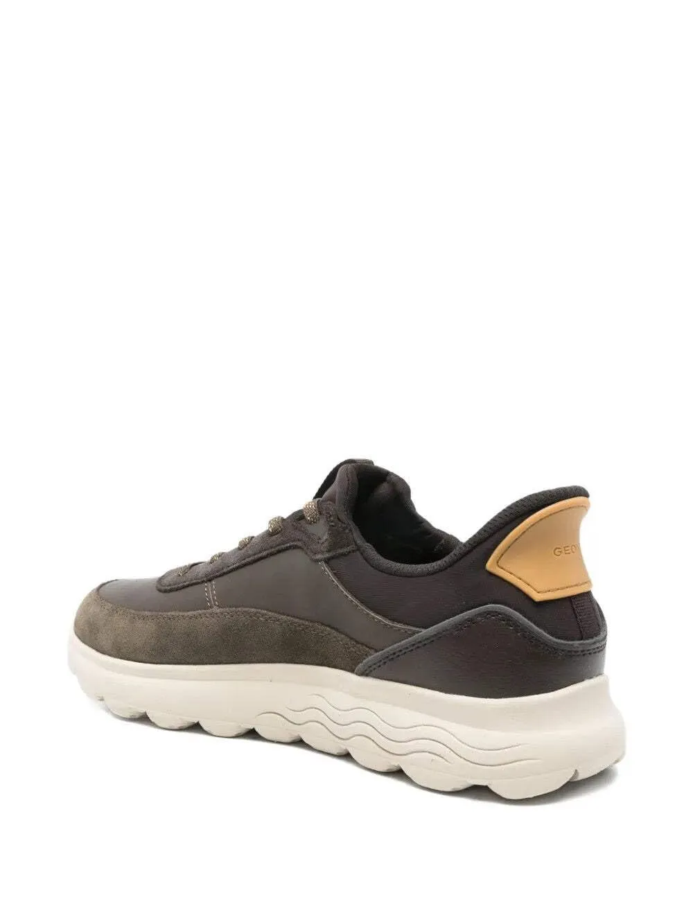 Geox U Spherica Plus A, Scarpe da Ginnastica Uomo, caffè Militare, 47 EU