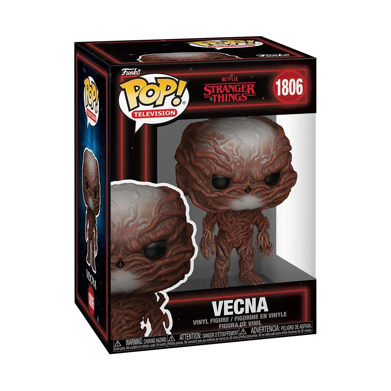 Funko POP! Television: Stranger Things Season 5 - Vecna - Figura in vinile da collezione - Idea regalo - Prodotto ufficiale - Giocattoli per bambini e adulti - Modello di figura per collezionisti