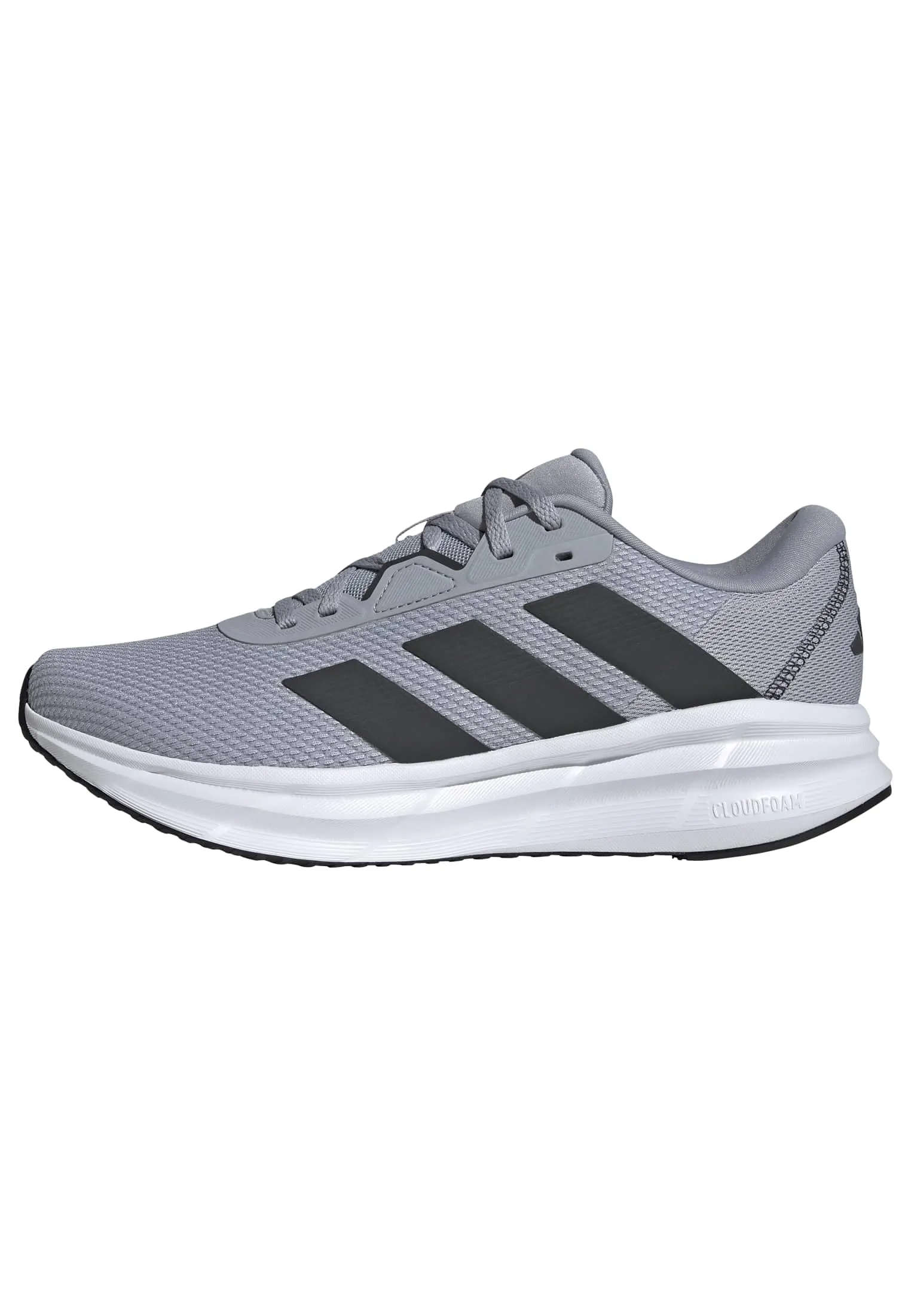 adidas Uomo Galaxy 7 Running Shoes, Halo Silver/Carbon/Core Black, 42 EU