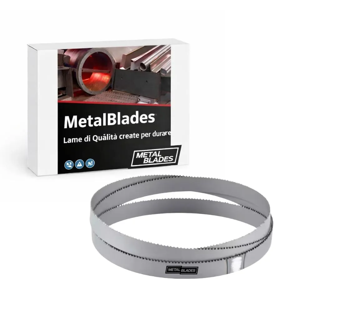 Lama per sega nastro ferro acciaio Parkside PMB-1100 bindella 1140mm PASSO 14/18