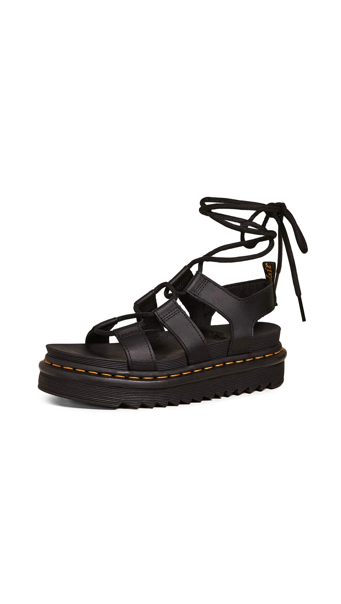DR MARTENS 8 Eye Boot, Anfibi Donna, Black, 41 EU