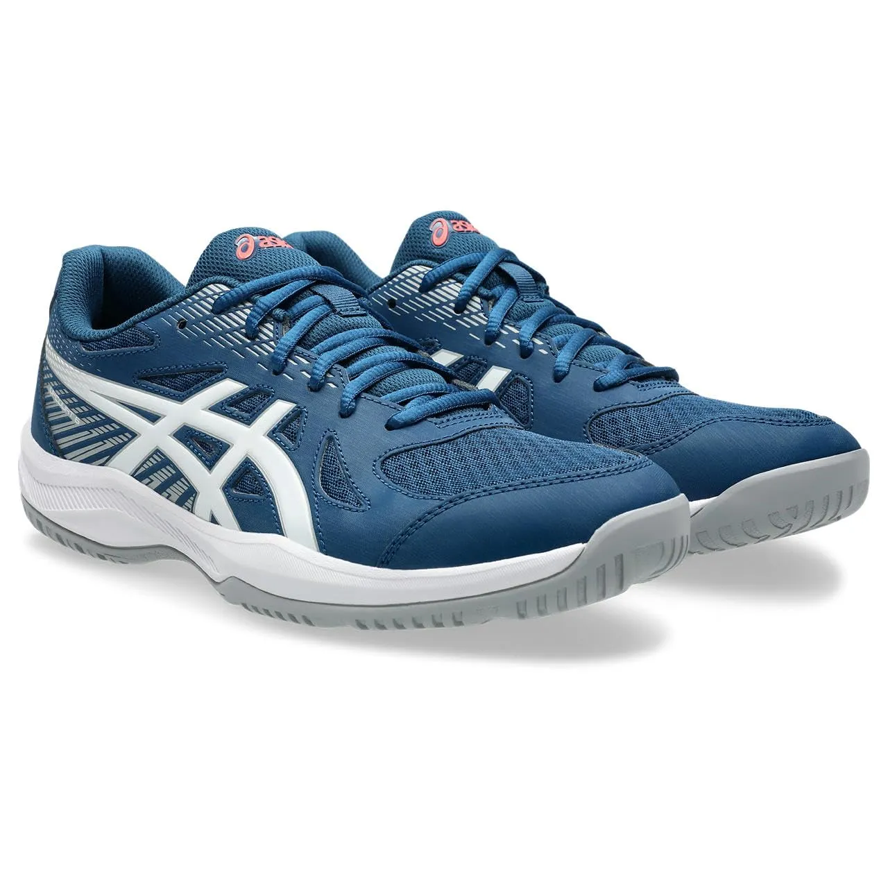 ASICS Upcourt 6, Sneaker Uomo, MAKO Blue White, 45 EU