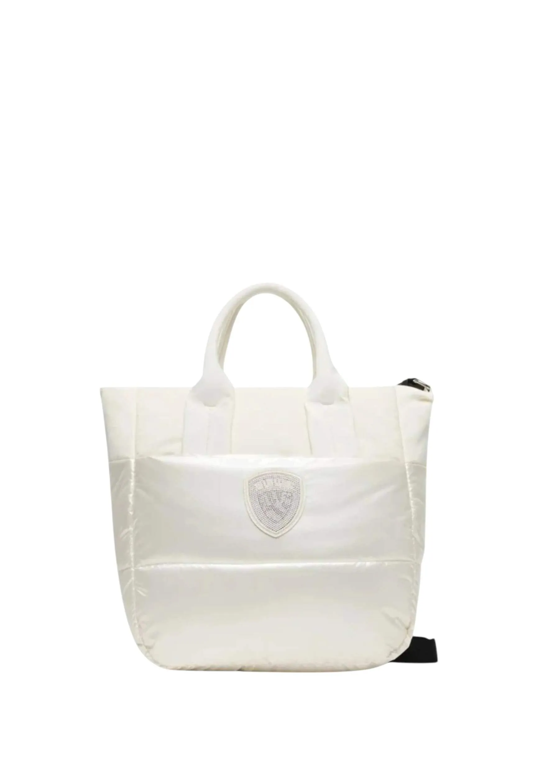 Blauer Tote Bag Quartx S White