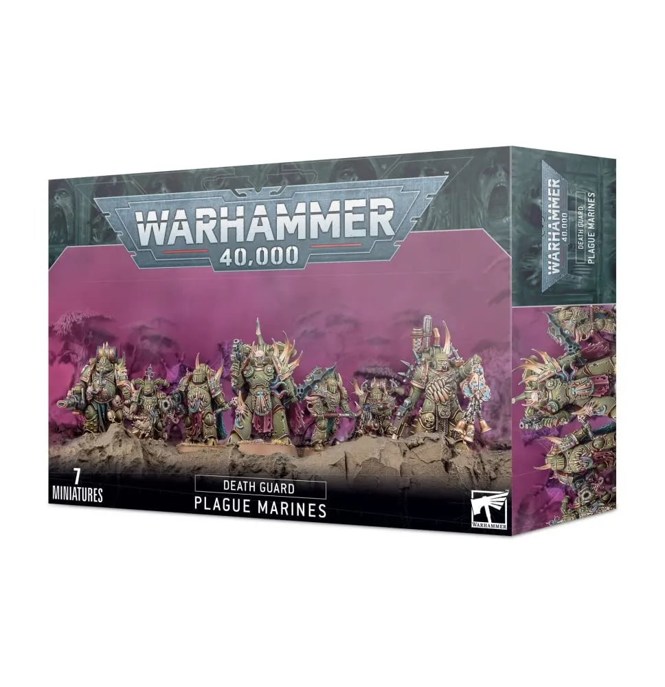 Games Workshop Morte Guard: Marines Della Peste