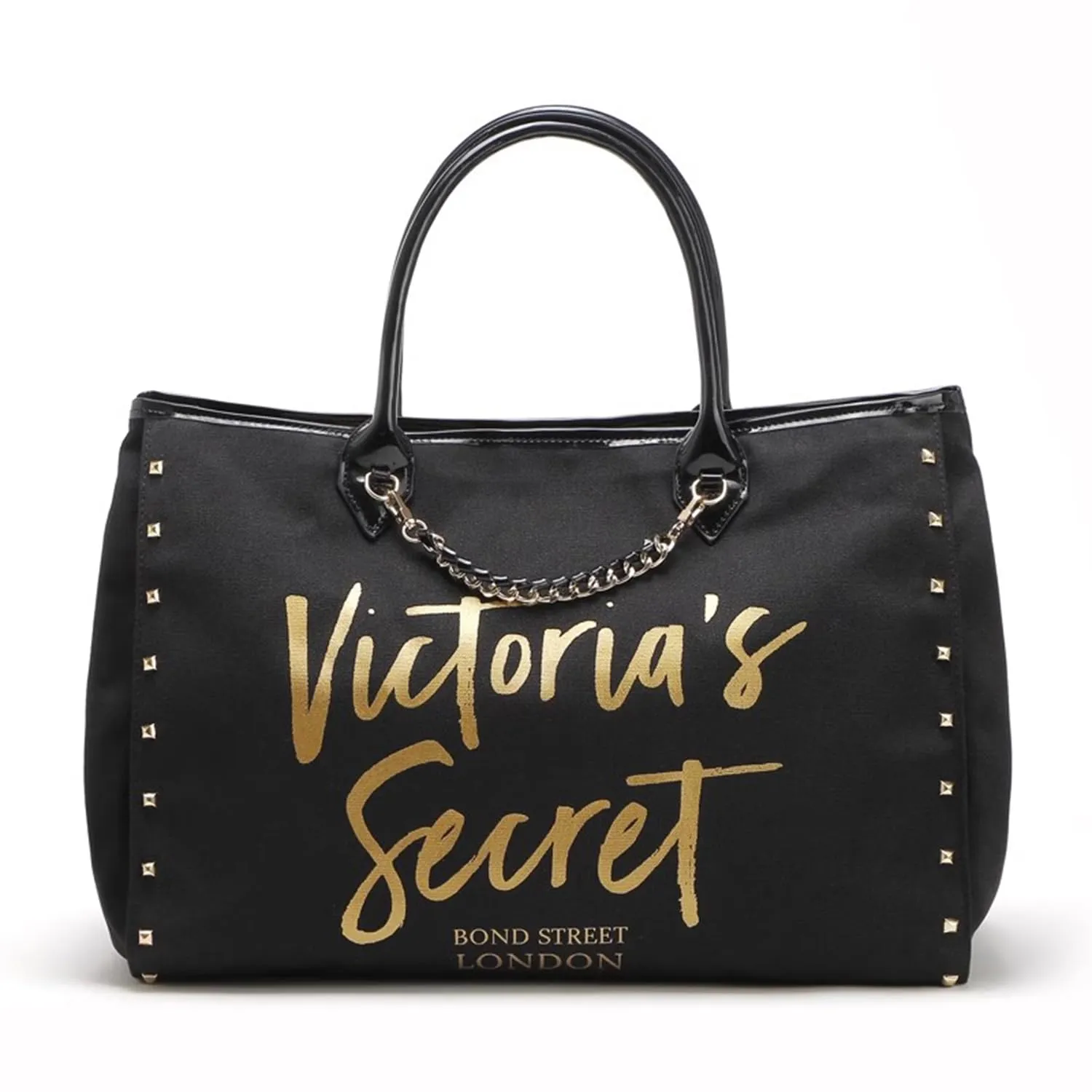 Victorias Secret Borse Tote a Mano da Donna, Grande, Borsa Messenger Nero - Angel City Bag (Nero)