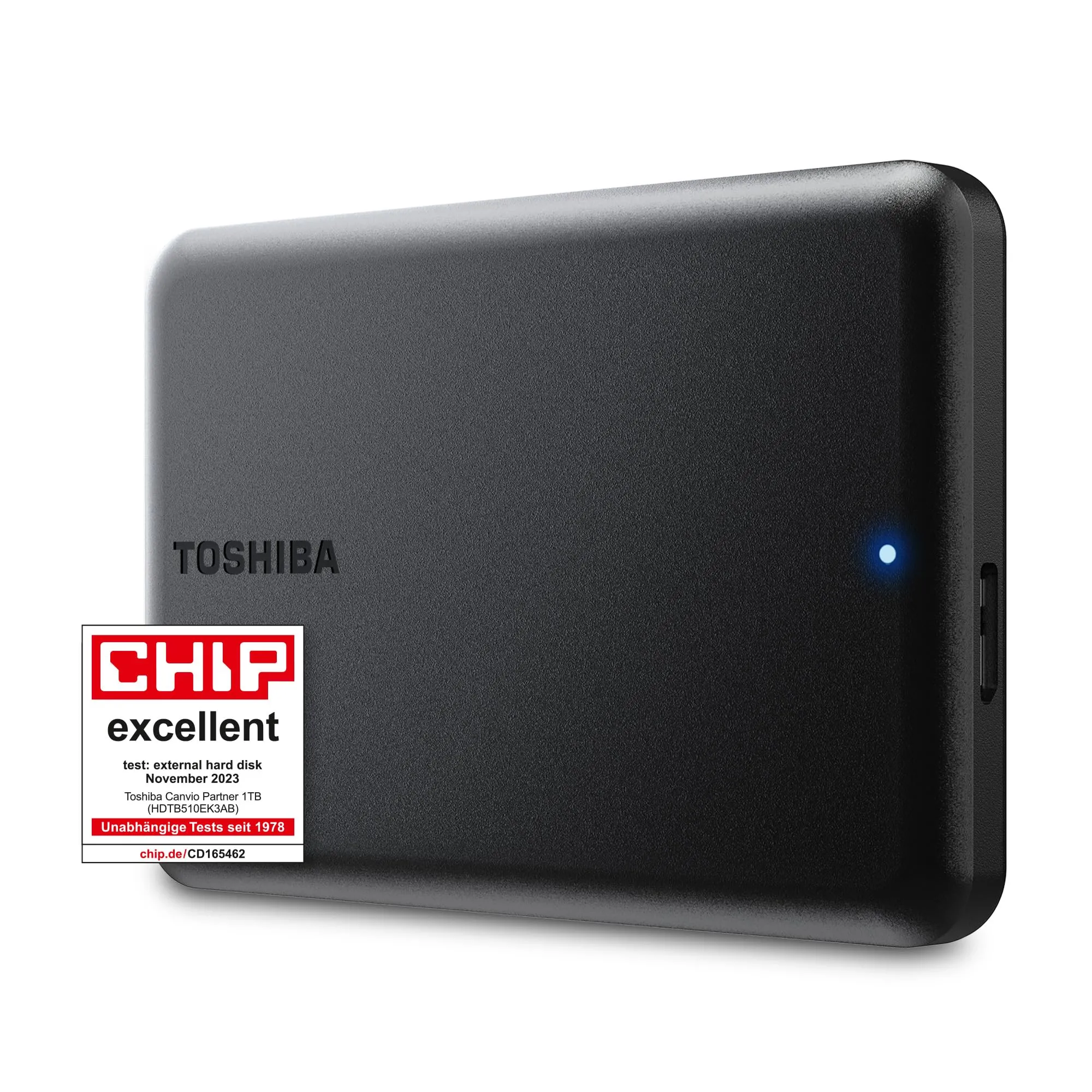Toshiba Canvio Partner 1TB External HDD, Hard disk meccanico