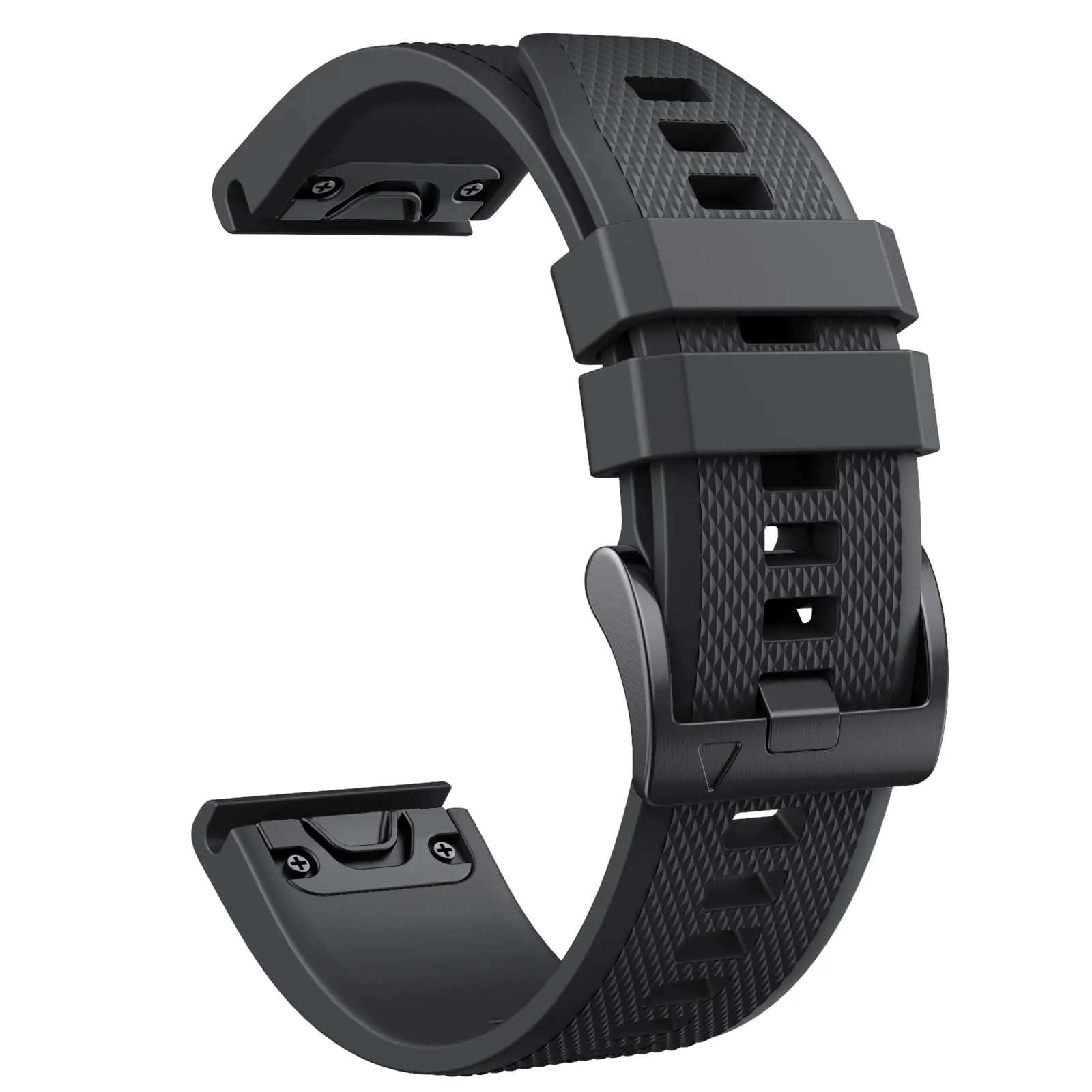 Cinturino per Garmin Fenix 5/5 Plus/6/6 Pro, Forerunner 935/945/955/965, 22mm Cinturino per Garmin Fenix 7/7 Pro/8 47mm, Instinct/2, Epix 2/Epix Pro 47mm, Descent G1, Approach S62/S60(Nero)