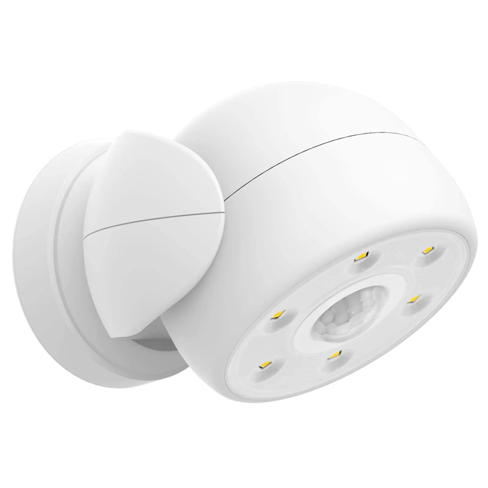 HONWELL Senza Fili Faro a Batteria Esterno, Faretto Led da Esterno con Sensore di Movimento,Impermeabile a Luce LED Faretto di Sicurezza per Giardino,Corridoio