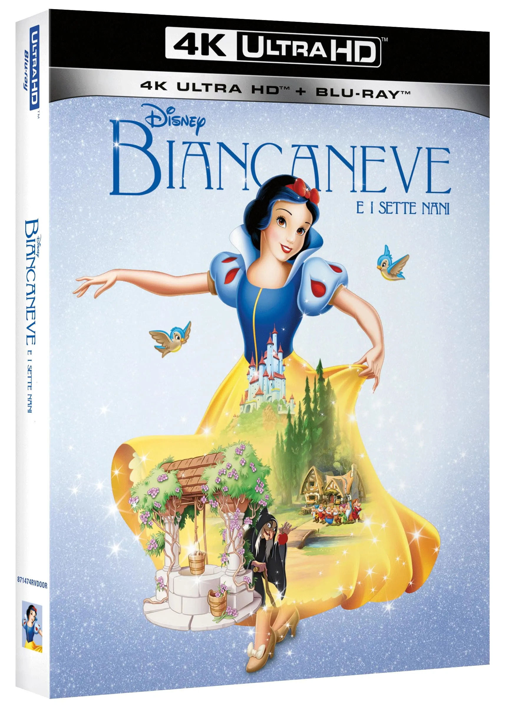 Biancaneve E I Sette Nani - 4K (Bd 4K + Bd Hd)