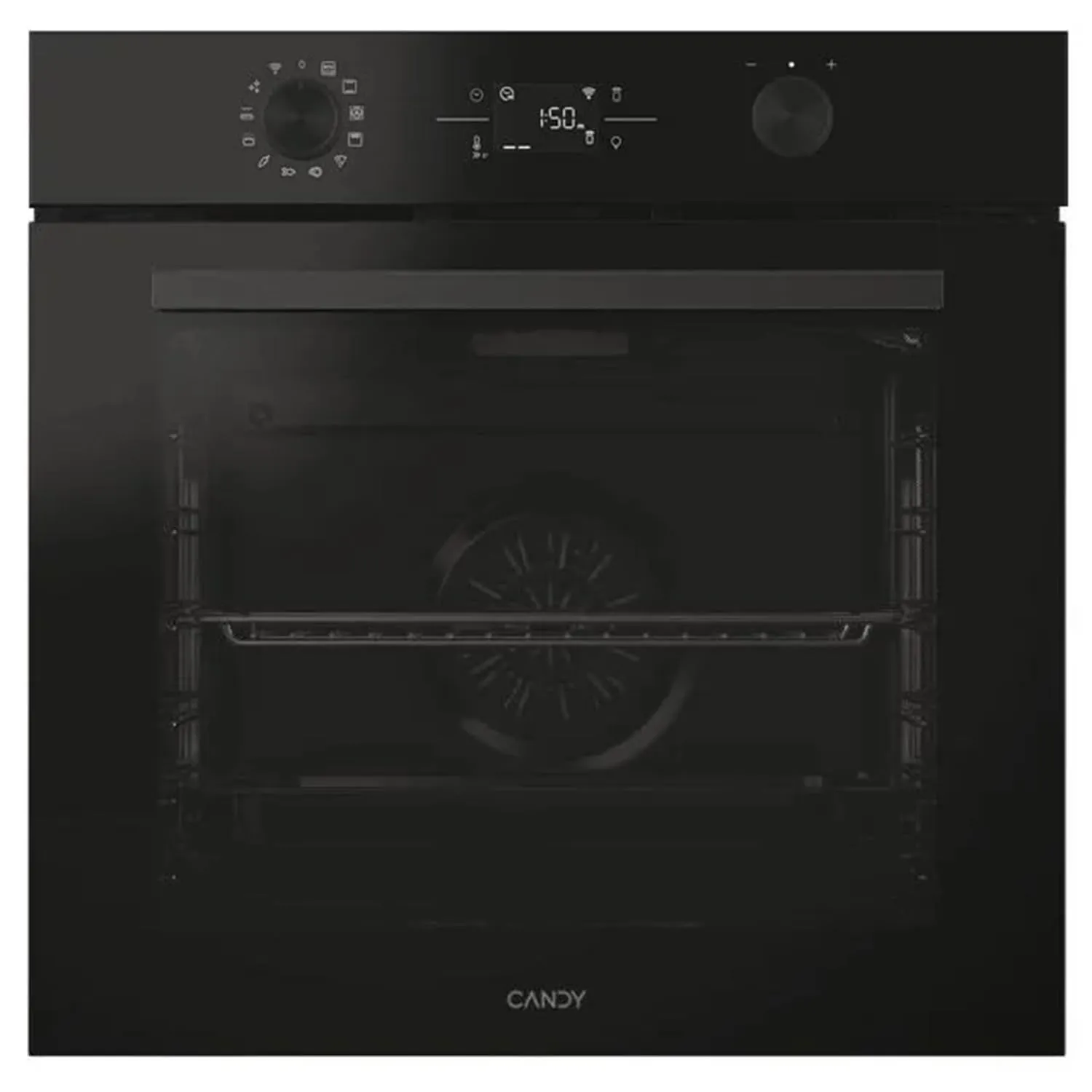 Candy CA6 N3T1HTB - Forno elettrico, multifunzione, 78 litri, Nero, Classe energetica A+