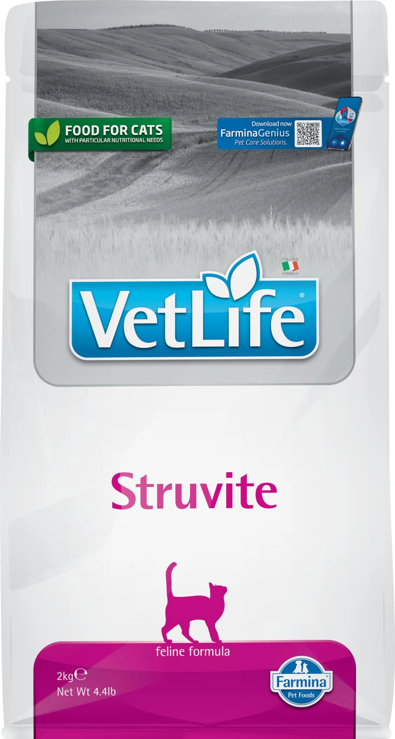 Farmina, Vet Life Struvite, Gatto Adult, 2kg