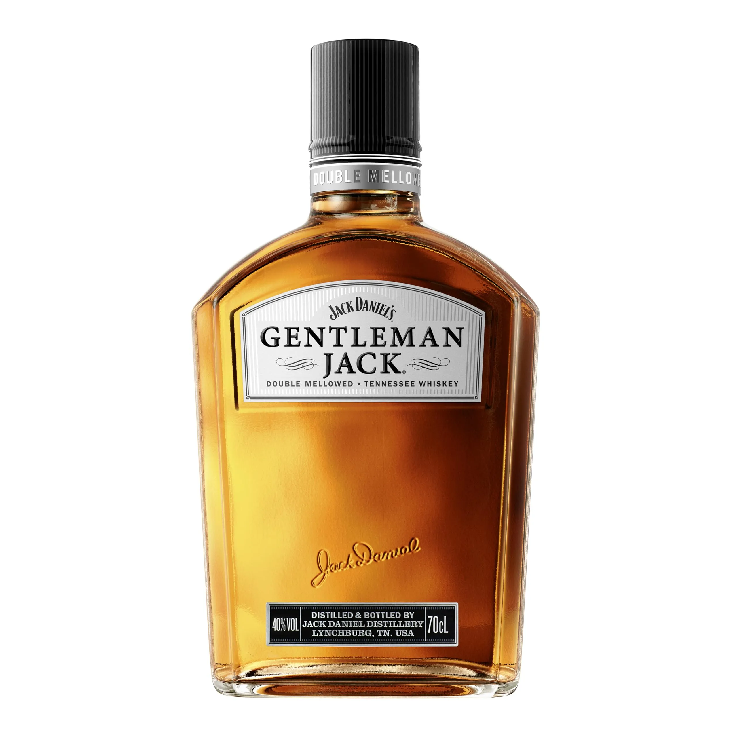 Jack Daniel’s Gentleman Jack 70cl - Whiskey con doppio filtraggio, gusto bilanciato di quercia. 40% vol.