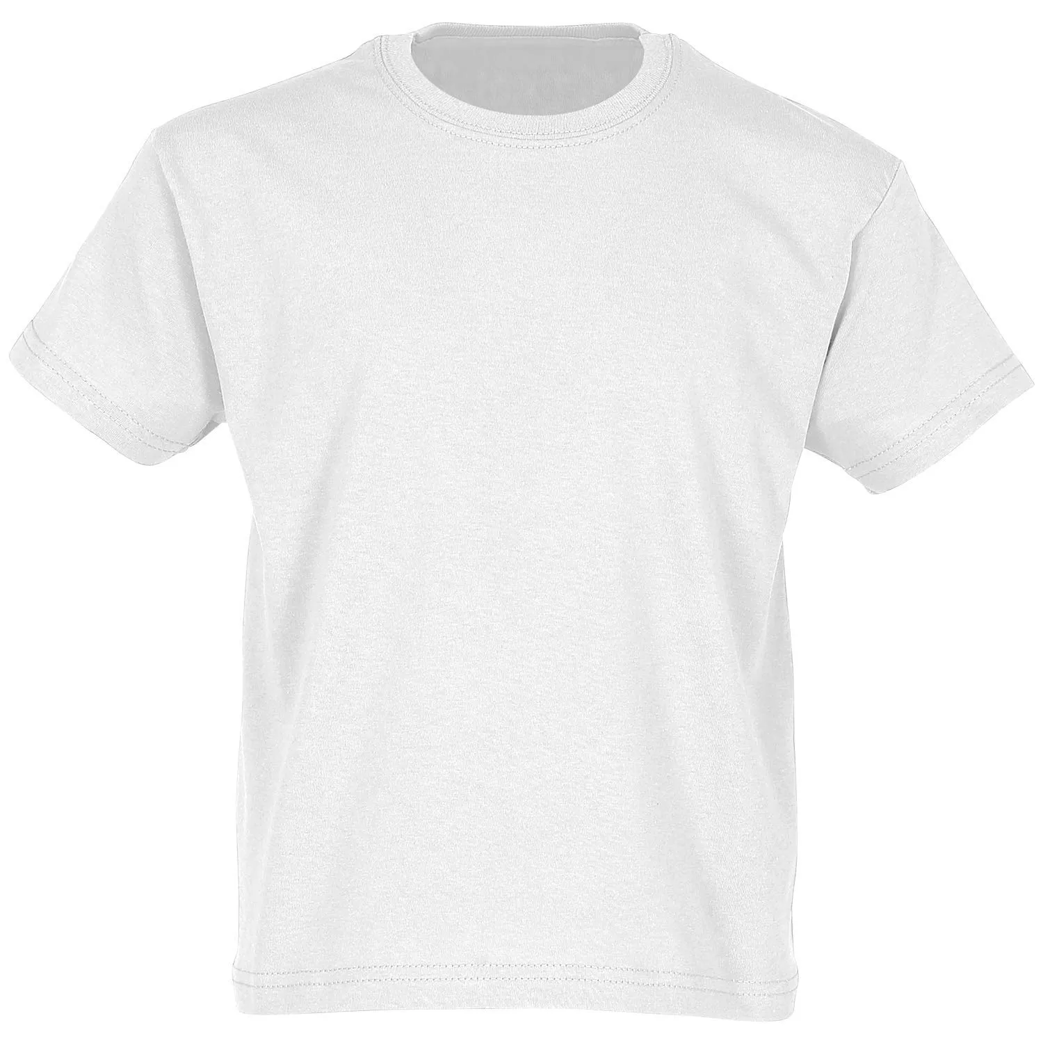 Fruit of the Loom - Maglietta da ragazzo, bianco, bianco, 9 Anni