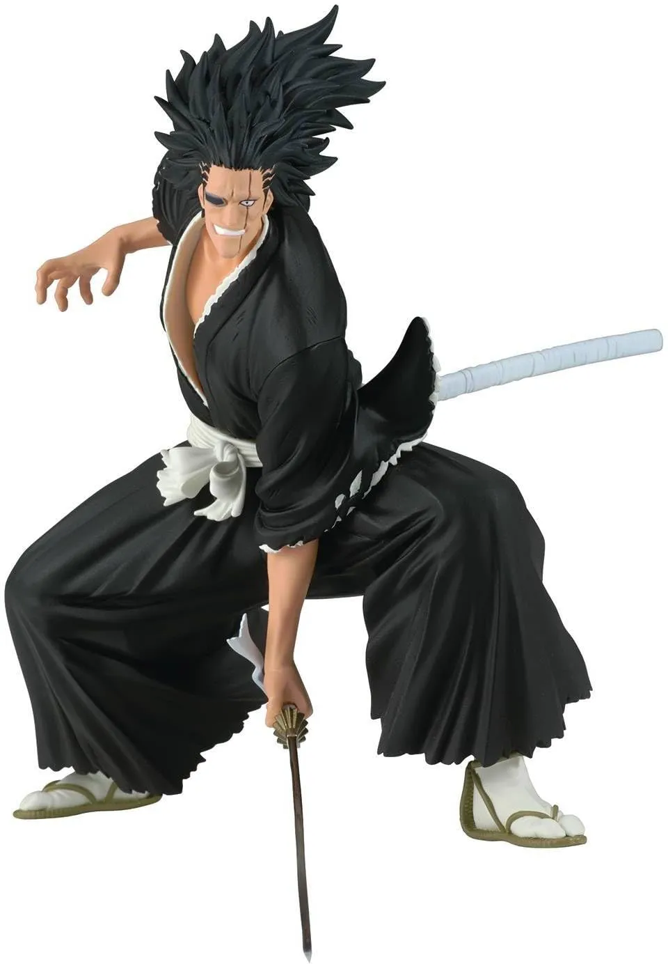 Banpresto Kenpachi Zaraki Bleach - Vibration Stars 13 cm - BP89808P Multicolore - Figura da collezione - Ideale per i fan degli anime