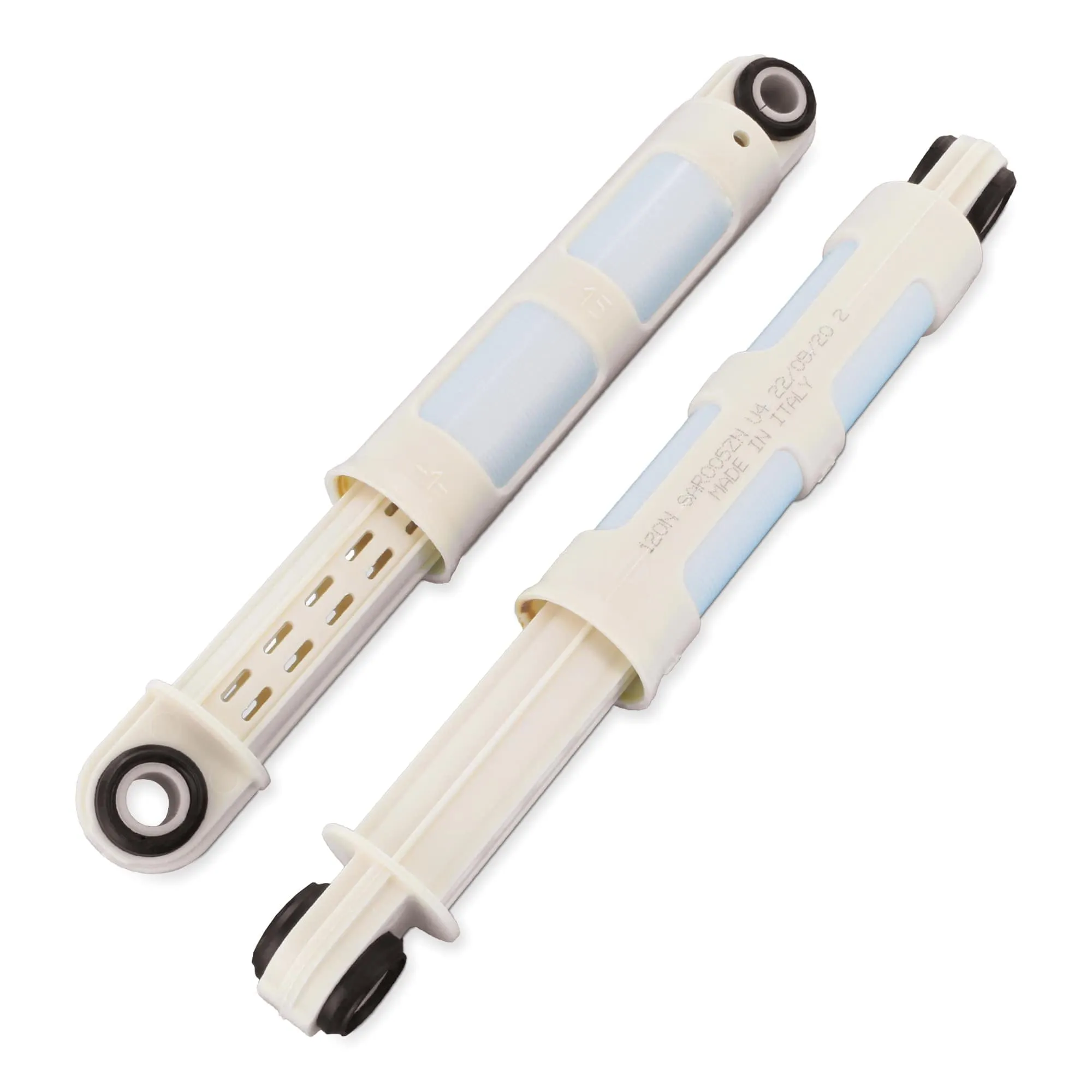 DL-pro 2 ammortizzatori 120 N per Candy Hoover 49043541 41017168 ammortizzatori ammortizzatori con foro da 11 mm per lavatrice e asciugatrice
