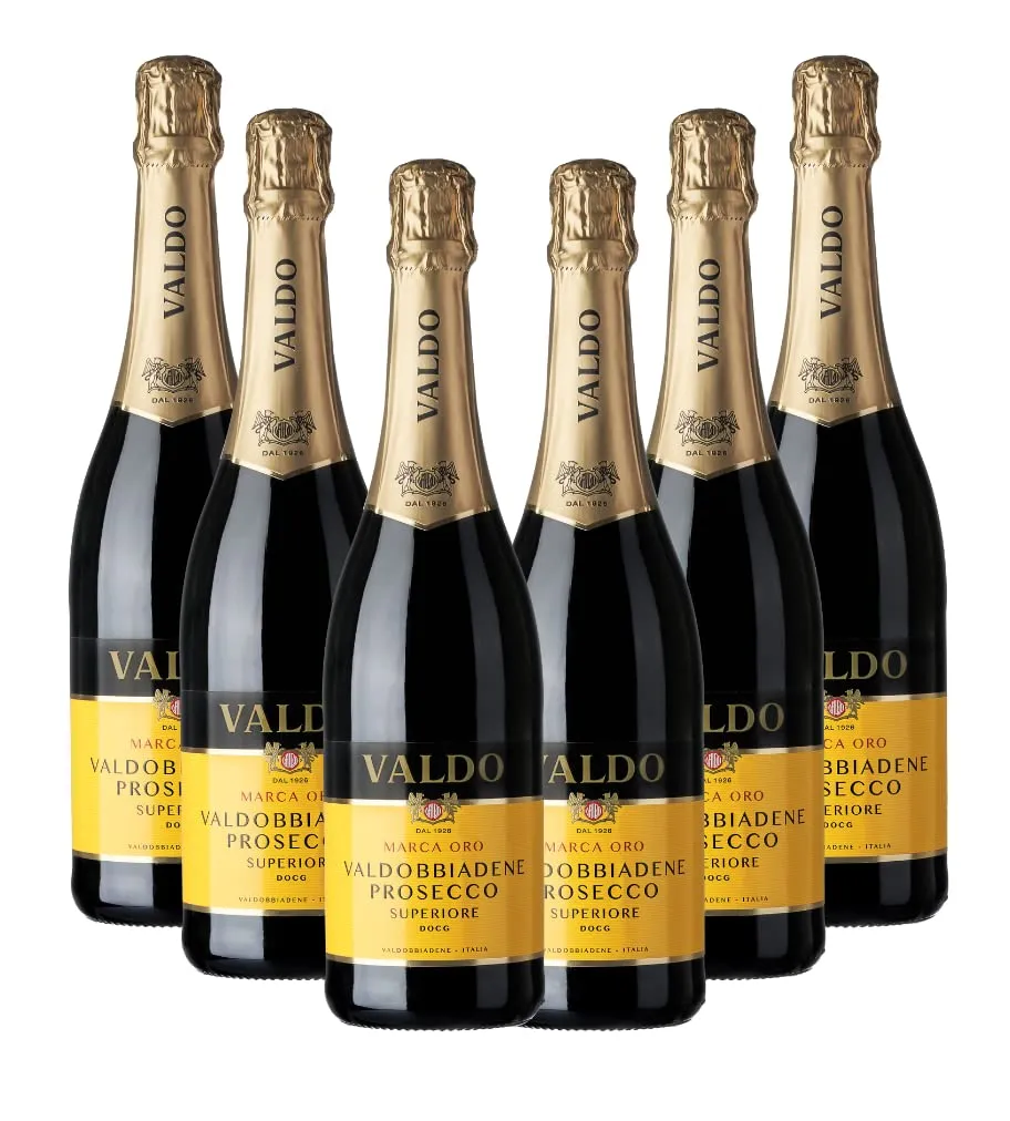 Valdo Marca Oro Valdobbiadene Prosecco Superiore DOCG, 750 ml x 6