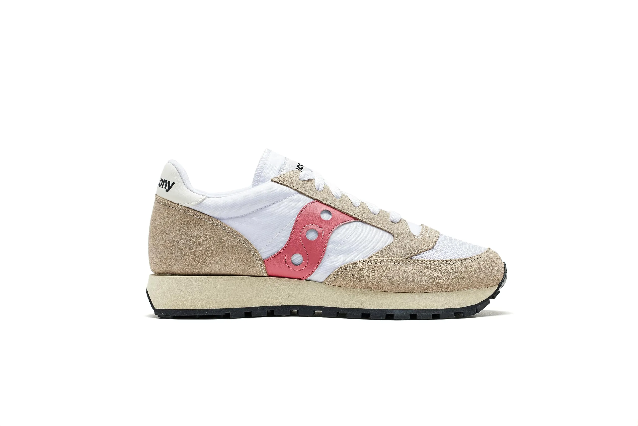 Saucony Jazz Original Vintage, Sneaker Donna, Bianco Rosa, 40.5 EU