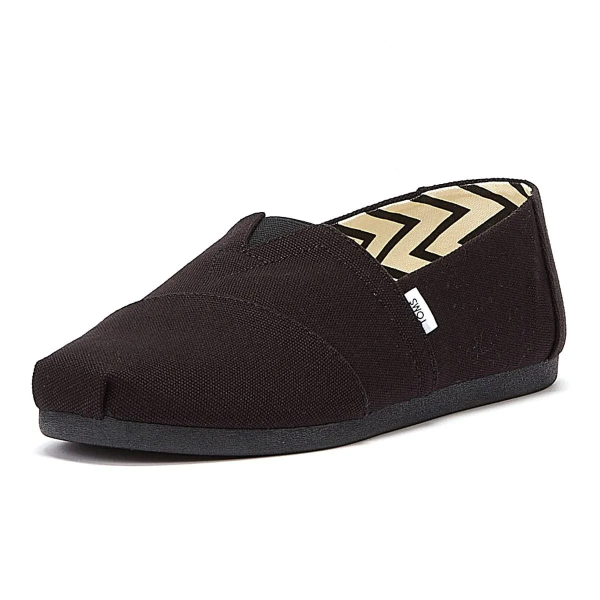 TOMS Alpargata Loafer Flat, Mocassino Basso, Nero, 43 EU