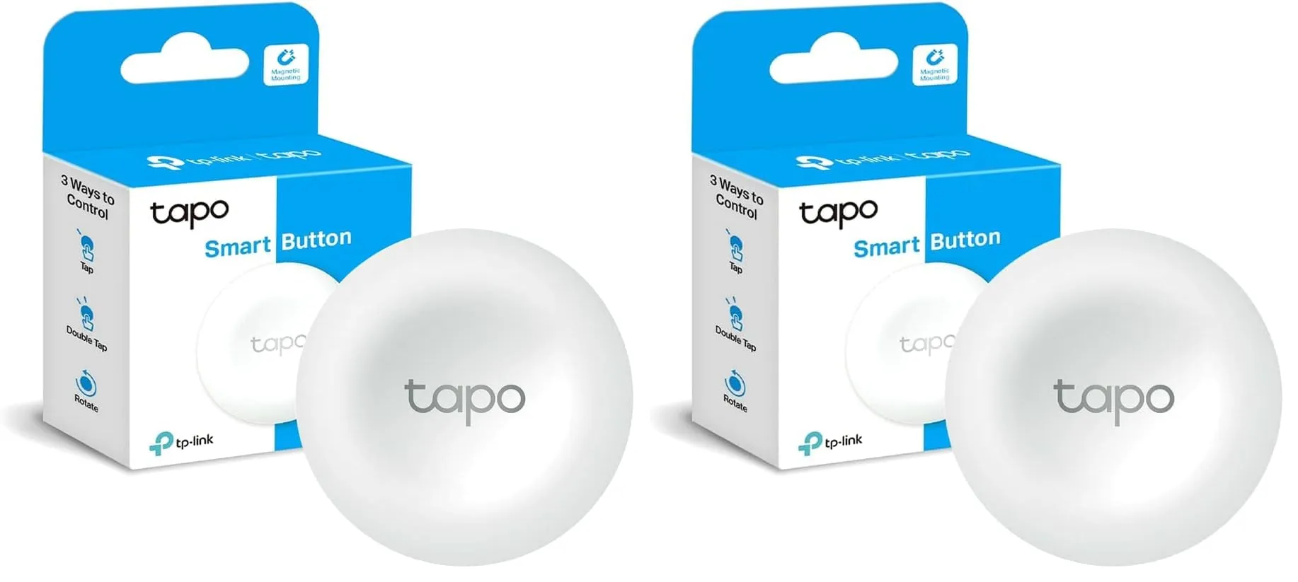 Tapo T100 Smart Motion Sensor, Sensore di Movimento Intelligente, Rilevamento ad Ampio Raggio Luce Attivata dal Movimento, Avvisi Istantanei