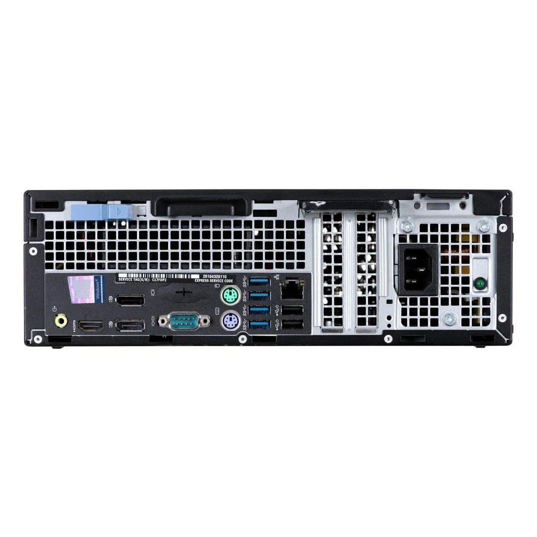 shopdeal Computer Desktop Business SFF, Core i7, RAM 16 GB DDR4, SSD 480, Windows 11, Office 2021, Wi-Fi USB, Garanzia 12 Mesi (Ricondizionato Garantito)