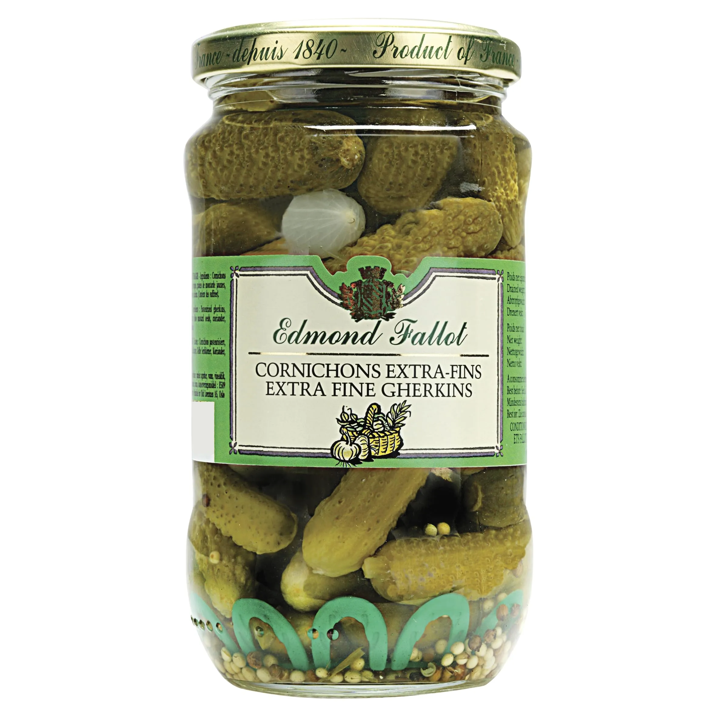 Edmond Fallot Cetriolini Fini Extra (340g)