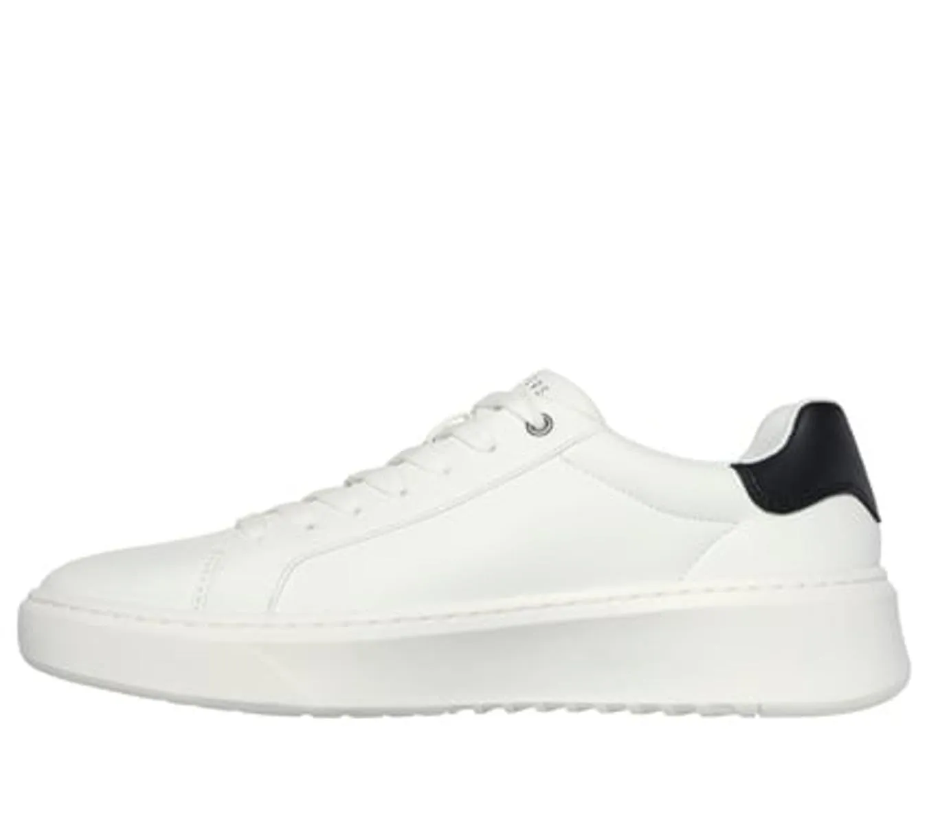 Skechers Suit, Sneaker da Abito Court Break Uomo, White Duraleather, 42 EU