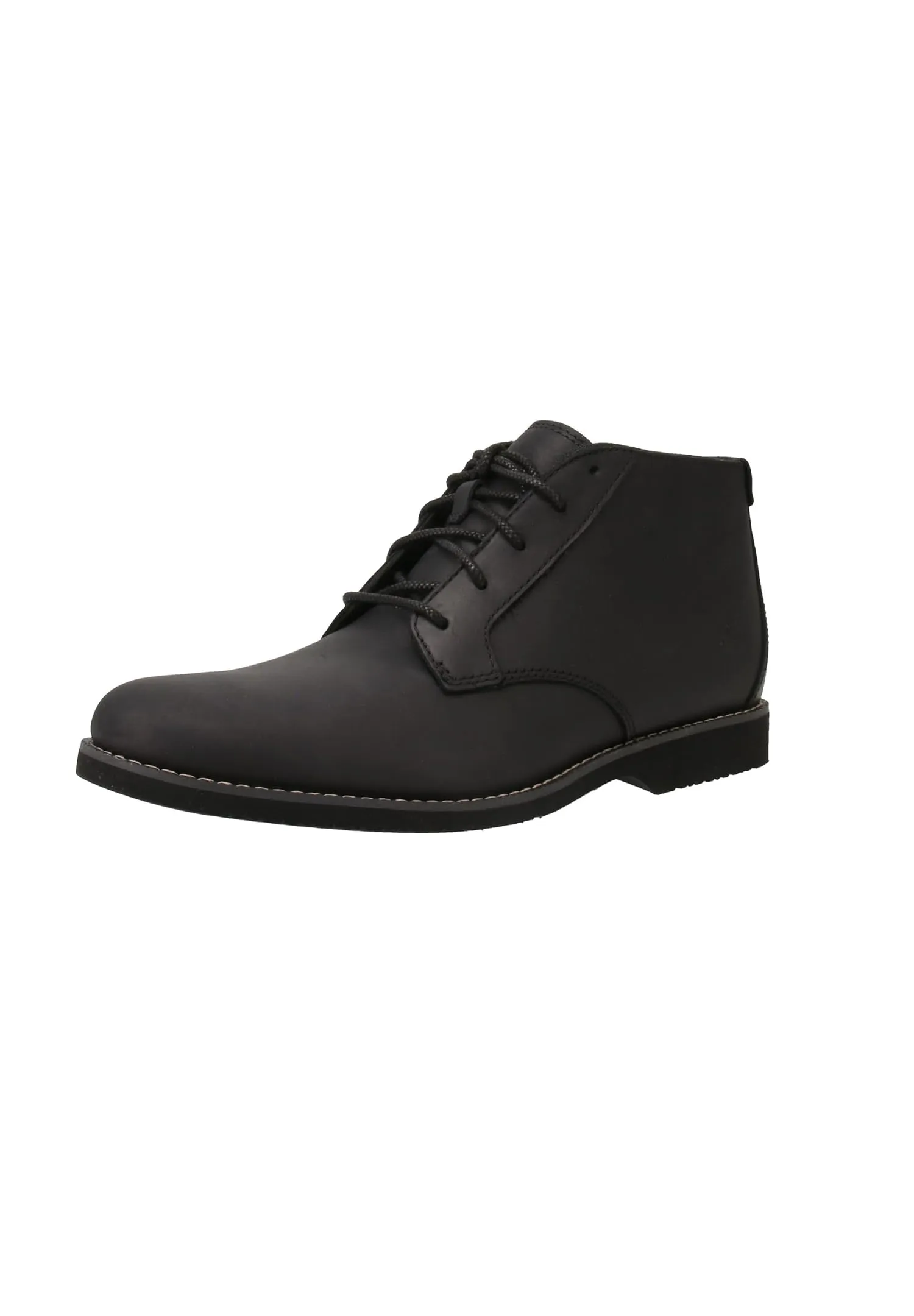 Timberland Uomo Woodhull Chukka Basic Stivali alla moda, Black Full Grain, 42 EU