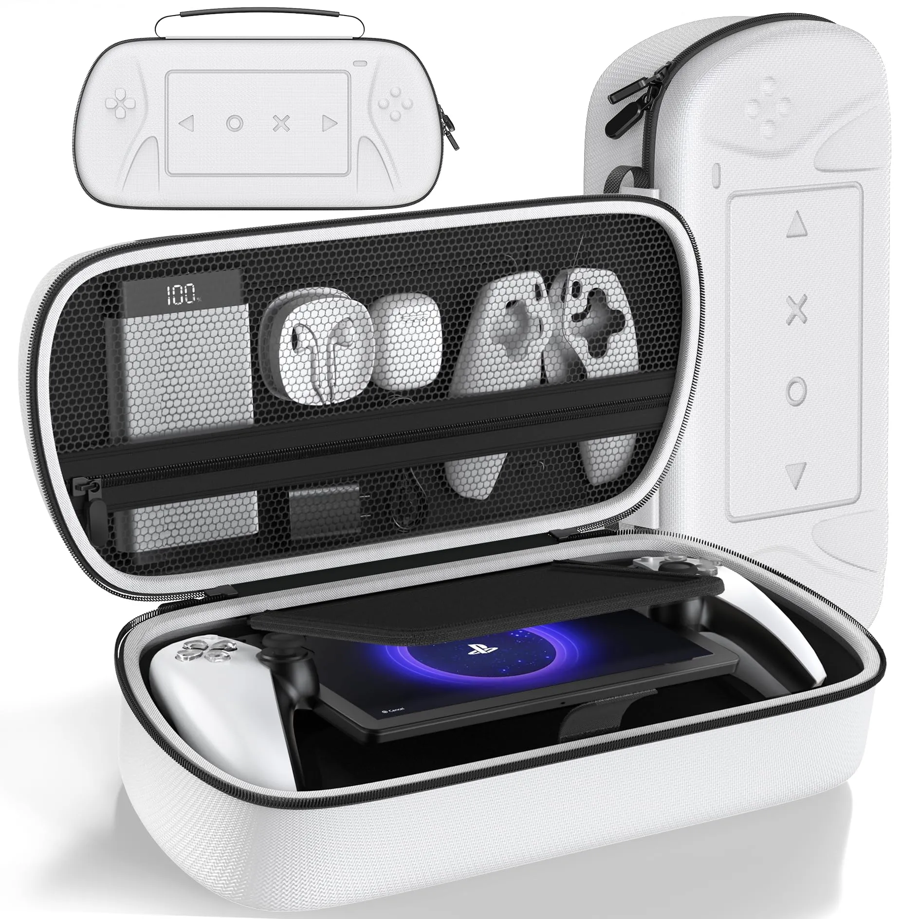 Tokluck Custodia per Playstation Portal Remote Player, Custodia PS Portal Accessori, Cover con Playstation Portal/PS Portal, PS Portal Cover Kit