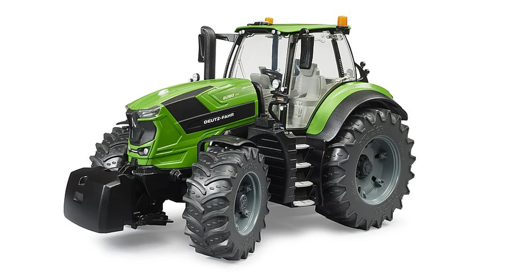 bruder 03160 - Deutz 8280 TTV - 1:16, veicolo, trattore, agricoltura, fattoria, giocattolo da 3 anni