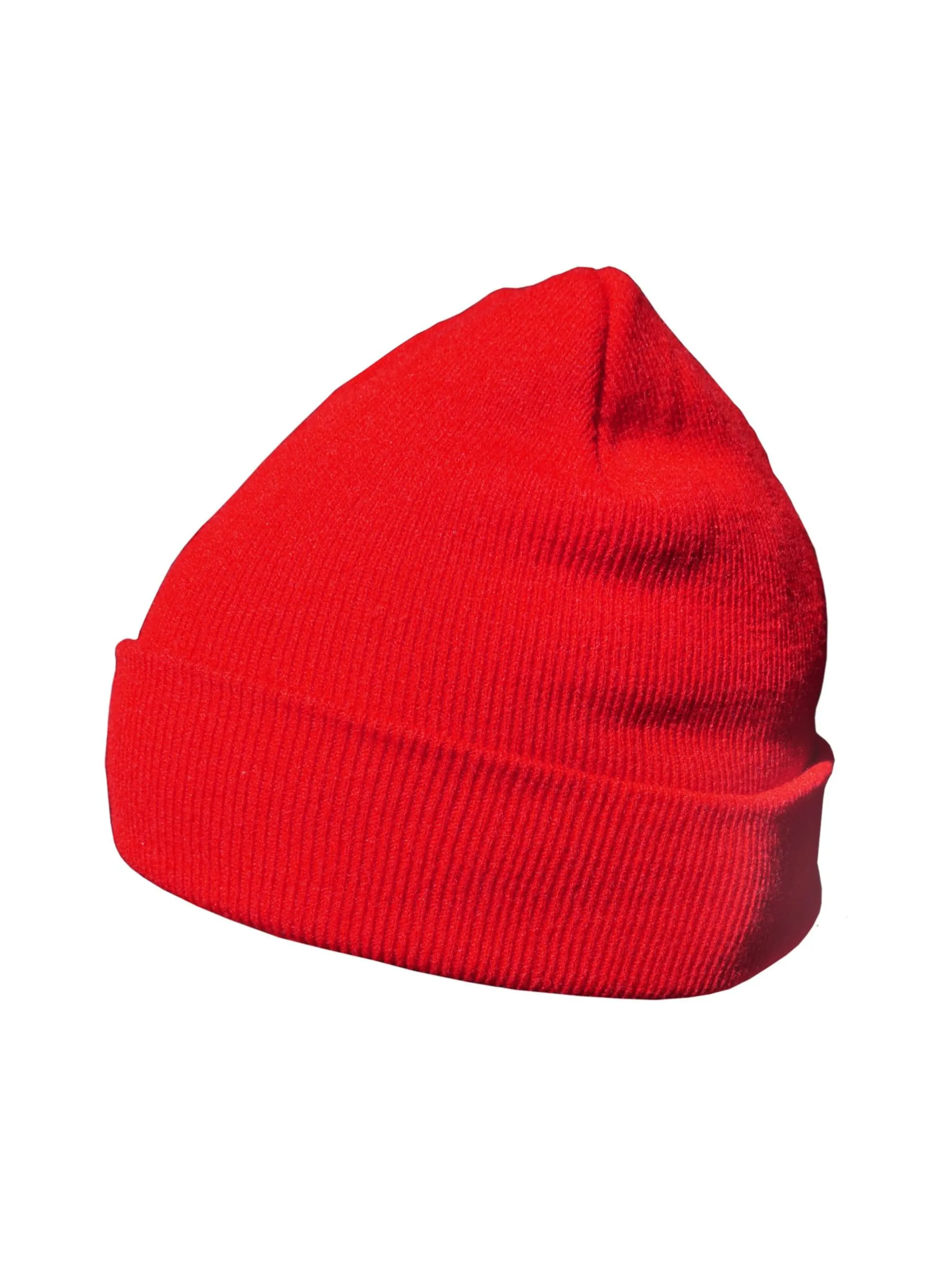 DonDon Berretto Uomo Berretto Donna Beretto Invernale Beanie Design Classico rojo