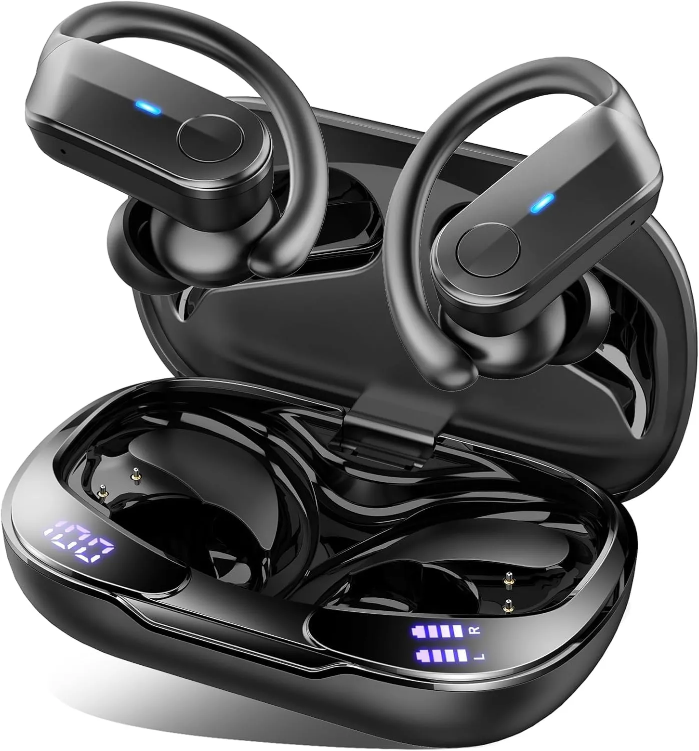 Ordtop Cuffie Bluetooth per Android/iOS
