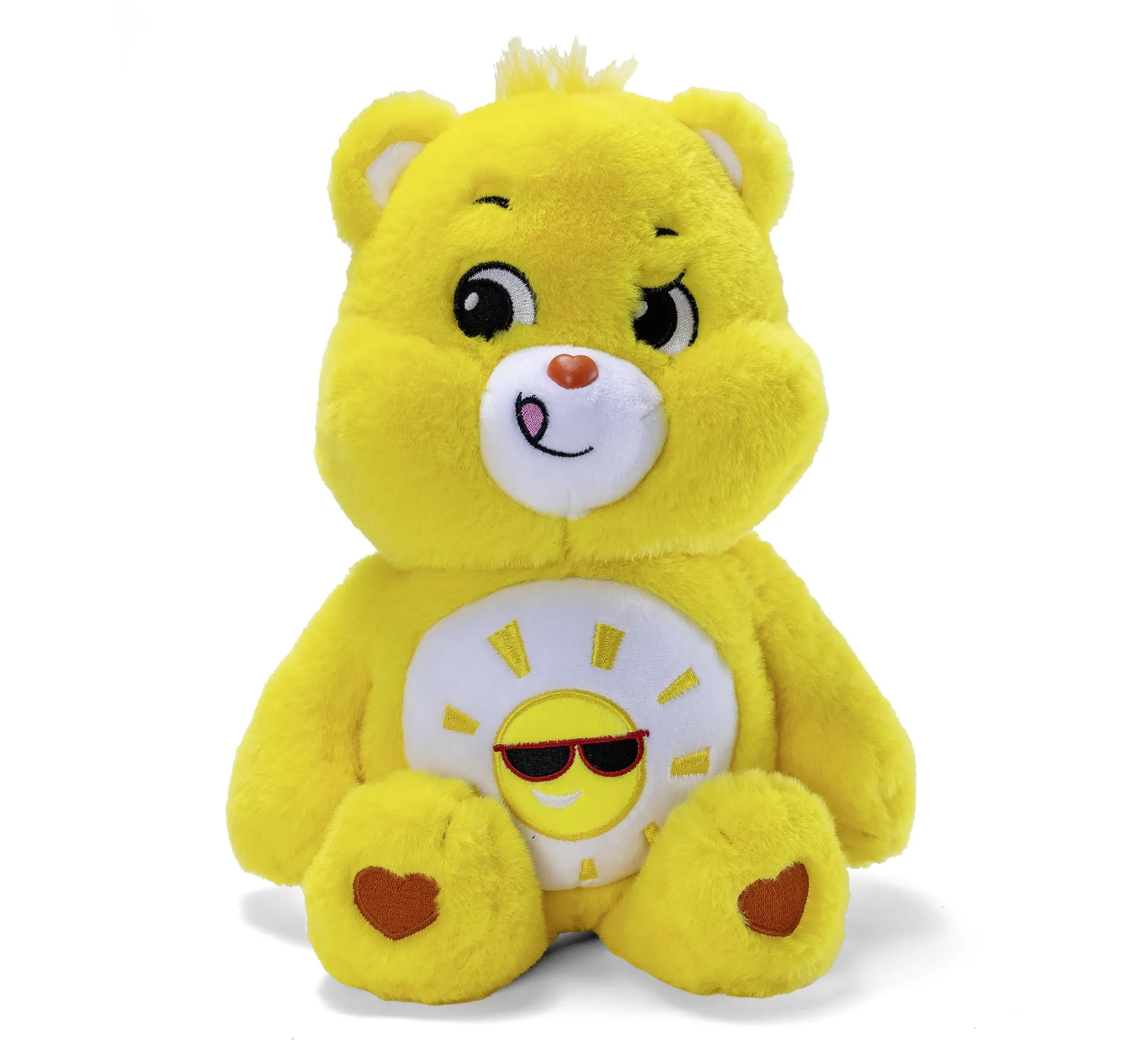 Simba - Care Bears Mattacchiorso, cm 35, colore giallo, Orsetti del cuore, da 0 mesi, 6305878002