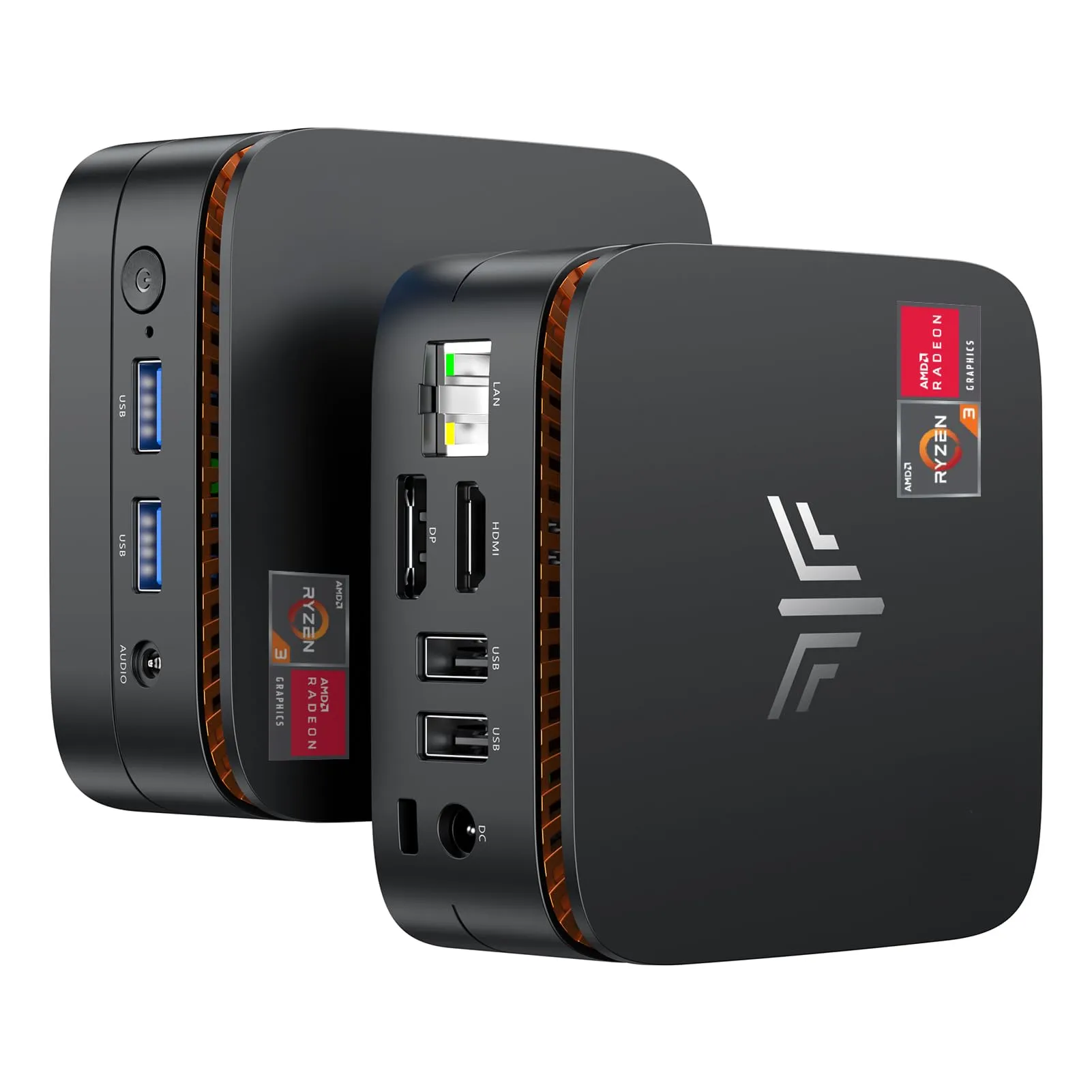 NiPoGi Mini PC Mini Computer 8GB DDR4 + 256GB M.2 SSD, AK1Plus 12th Ιntel Alder Lake-Ν95 (fino a 3.4GHz, 4C/4T), Gigabit Ethernet, 4K UHD, Dual Wi-Fi, BT 4.2 Office Desktop PC