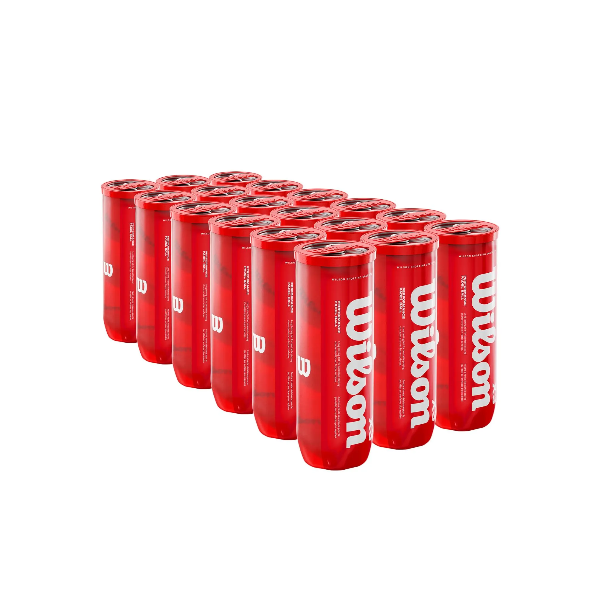 Wilson Padel X3 Box (24 Tubi da 3 Palline)