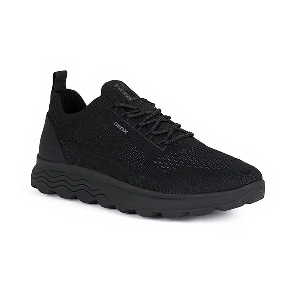 Geox U SPHERICA, Sneakers Uomo, Nero, 44 EU