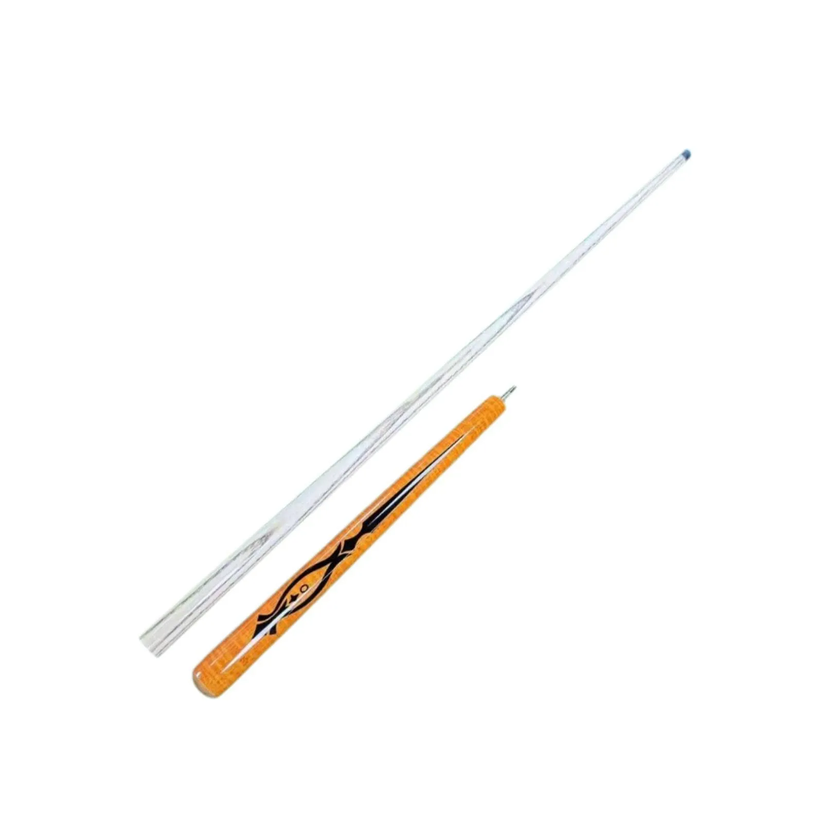 rockible Stecca da Biliardo Pool Cue Stick Break Jump Stecca Lunghezza 107cm Stecca da Biliardo Professionale Stecca da Biliardo in Legno per Casa di Allenamen, Ambra