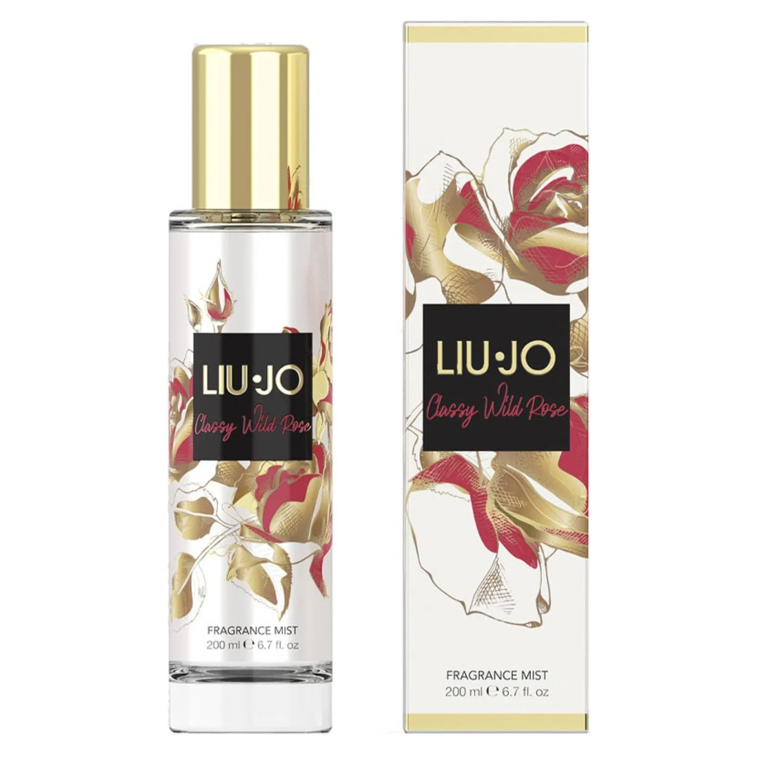 Liu Jo Classy Wild Rose Acqua Corpo Profumata Donna 200 ml – Spray Floreale Rinfrescante con Note di Rosa Selvaggia – Profumo Corpo Leggero Estivo (Classy Wild Rose 1 Unità)